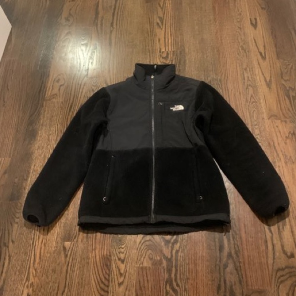 The Northface black Denali women’s coat med